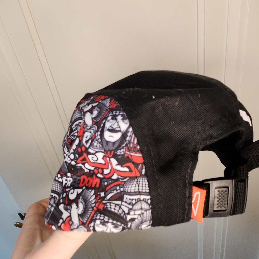 Pali Roots Freedom Hat Cap Reviving Palestinian Roots Palestine Black Red - Picture 6 of 10